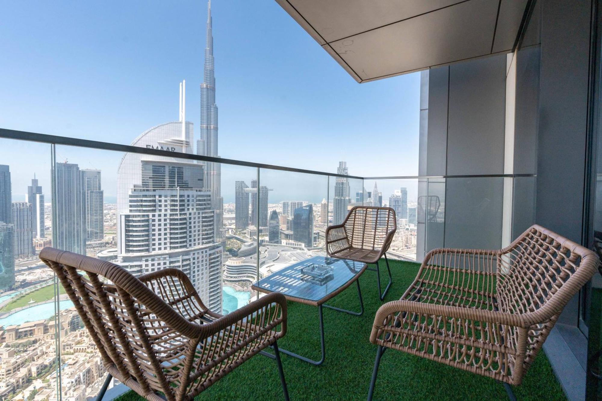 Lux Apt-Burj View Opp. Dxb Mall Dubai Buitenkant foto