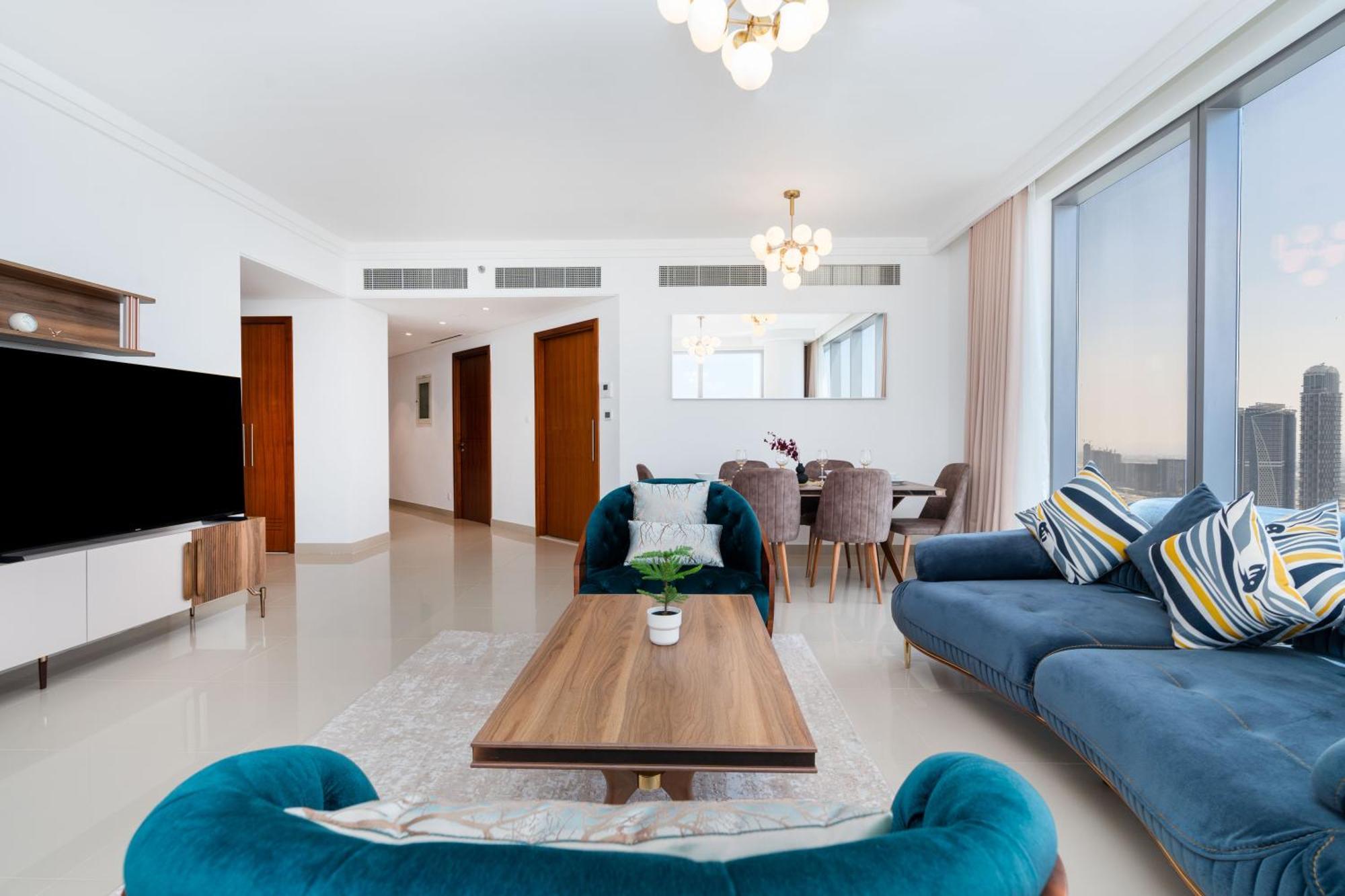 Lux Apt-Burj View Opp. Dxb Mall Dubai Buitenkant foto