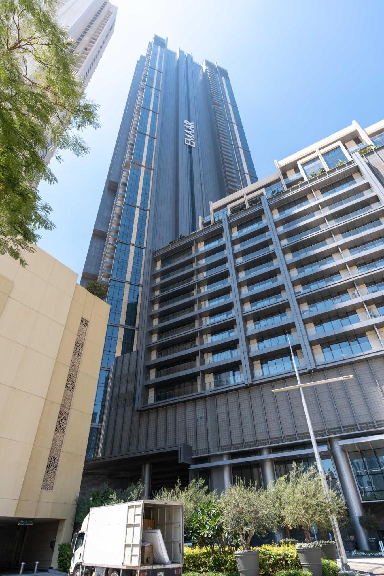 Lux Apt-Burj View Opp. Dxb Mall Dubai Buitenkant foto