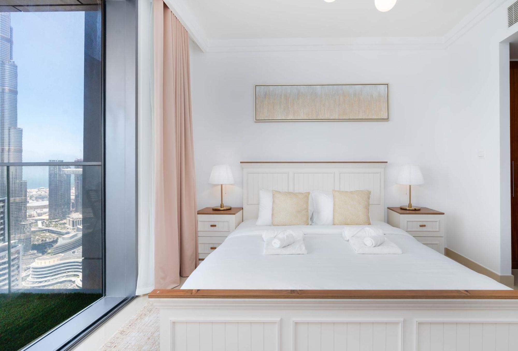Lux Apt-Burj View Opp. Dxb Mall Dubai Buitenkant foto