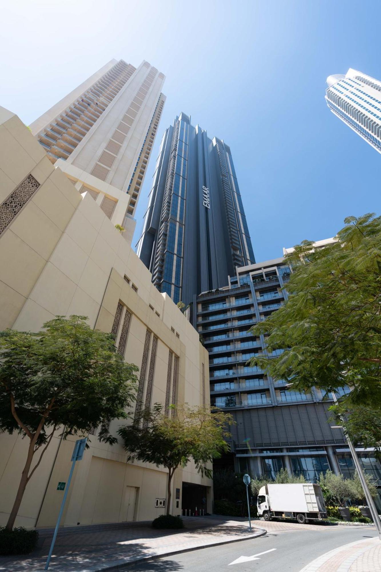 Lux Apt-Burj View Opp. Dxb Mall Dubai Buitenkant foto