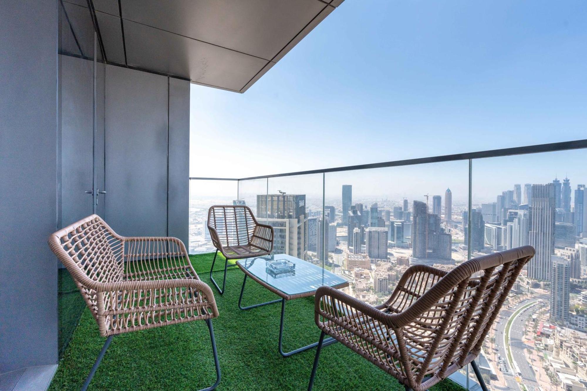 Lux Apt-Burj View Opp. Dxb Mall Dubai Buitenkant foto